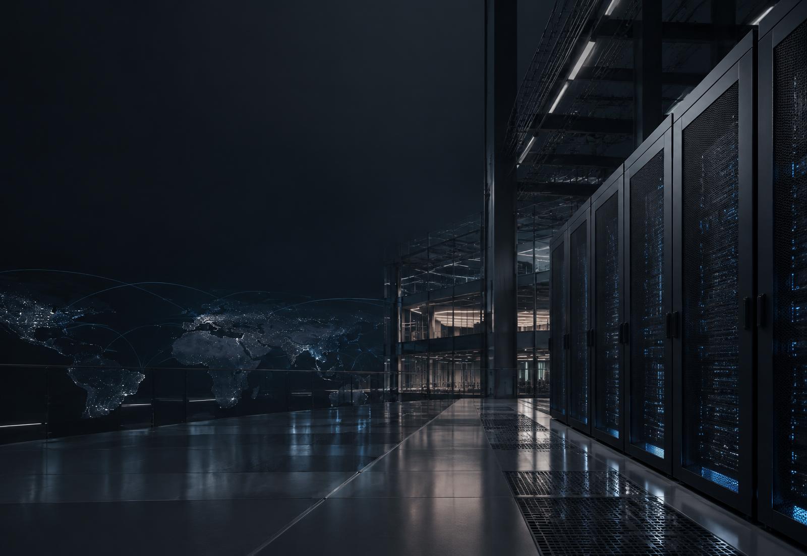 Digital infrastructure and global network visualization